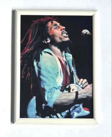 밥 말리 A4 프레임 포스터