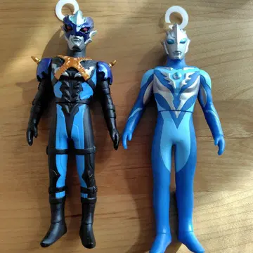 울트라 괴수 시리즈 소프트 비닐 울트라맨 트리거&트리거 얼리 스타일