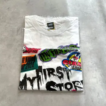 my first story 마이파스 티셔츠 밴티 밴드 M 사이즈 화이트