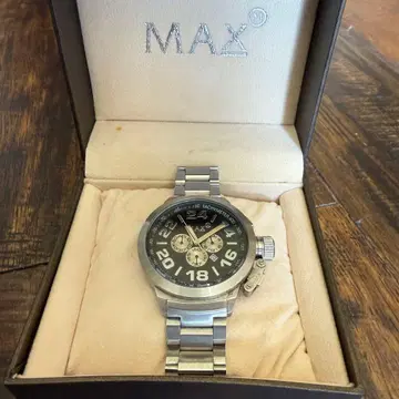 MAX 아날로그 크로노그래프 시계