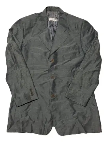 GIORGIO ARMANI 테일러드 자켓 블루 그레이 40 남성용