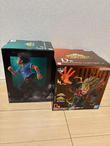 나의 히어로 아카데미아 제일복권 이어지는 마음 C상 D상 세트