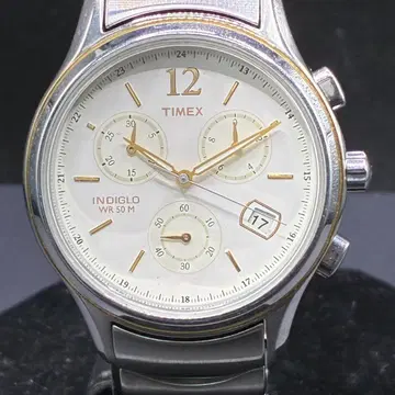 배터리 교환 완료 타이맥스 TIMEX 크로노그래프 쿼츠 남성용 손목시계