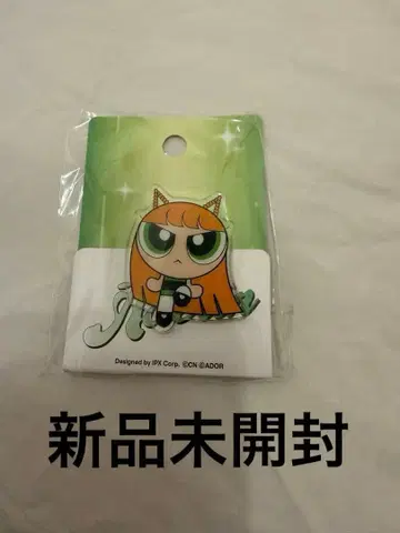 NewJeans 해린 파워퍼프걸즈 마그넷 클립 파워퍼프