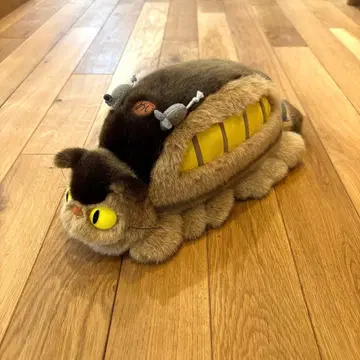 지브리 전시회 고양이 버스 봉제 인형