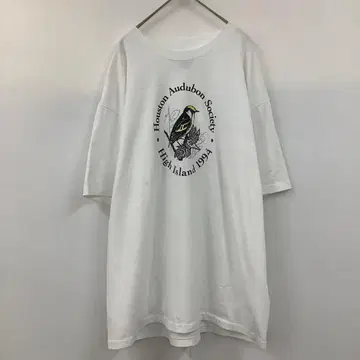 Hanes 헤인즈 90s 킴벌리 미국 딱새 T셔츠 XL 야생 조류