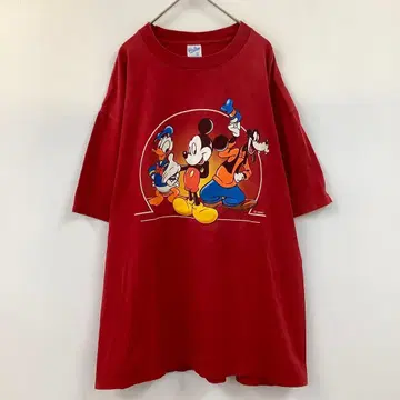 Velva Sheen 벨바신 미키마우스 프린트 T셔츠 XL