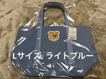 FEILER 페이러 올드 테디 토트백 L 사이즈 라이트 블루