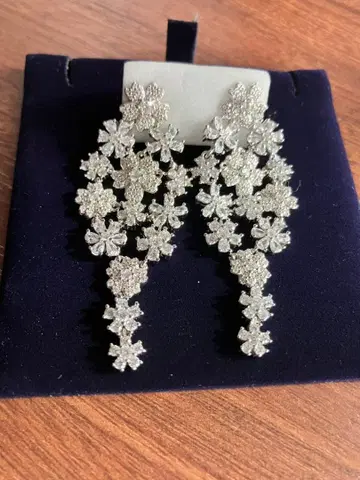 AnneCoquine 앙코퀸 귀걸이 [양쪽 귀용] 실버 꽃 플라워