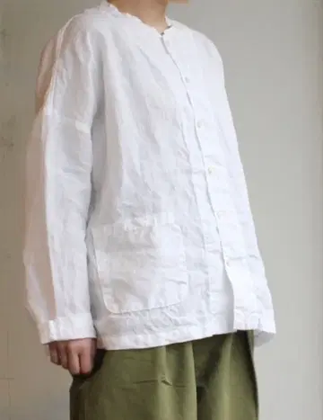 HARVESTY 린넨 아틀리에 셔츠 Linen Atelier Shirt
