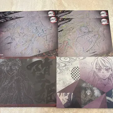 귀멸의 칼날 ufotable Cafe 다이닝 런치 매트 다키 마키오타로