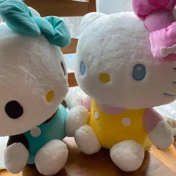 헬로키티 핑키리본인형GJ 초코민트인형GJ 2개 세트