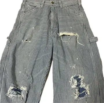 [여름에 귀여운] LEE 페인터 팬츠 데미지 가공 LM1388