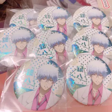 은혼 긴파치 선생님 캔뱃지 늦더위 사카타 긴토키