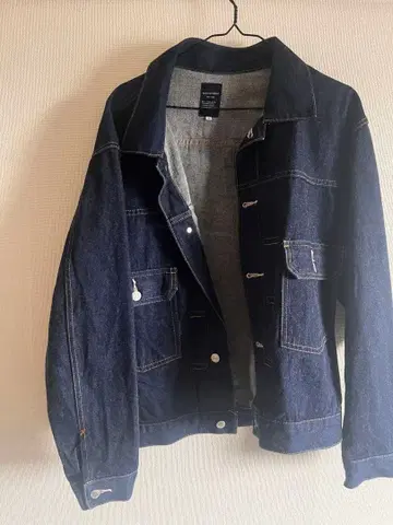 BACK NUMBER 다크 블루 데님 자켓 XL