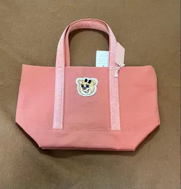 페이러 올드 테디걸 와펜 토트백 핑크 L 작은 사이즈