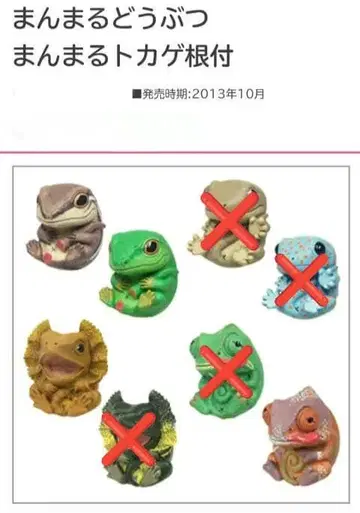 만마루쨩 동물 만마루쨩 도마뱀 족자 4종