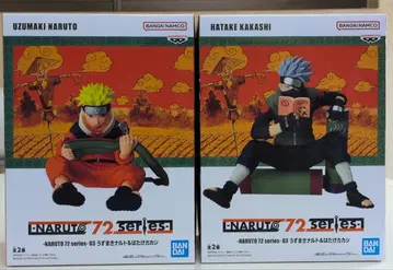 NARUTO 72시리즈 03 나루토 & 카카시 피규어 2체 세트
