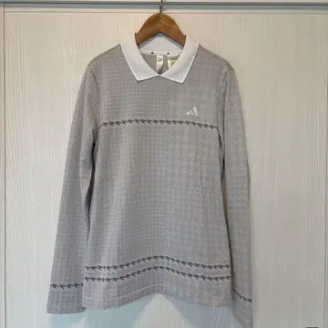 미사용 새상품*adidas*여성용 피케 셔츠 MZ277 그레이