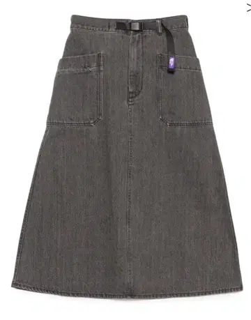 The north face purple label denim skirt