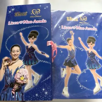아사다 마오 리카짱 인형 세트 피겨 스케이팅