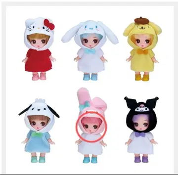 푸치 리카짱 산리오 캐릭터즈 컬렉션 마이멜로디
