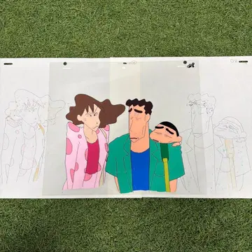 짱구는 못말려(크레용 신짱) 애니메이션 캐릭터 셀화 2