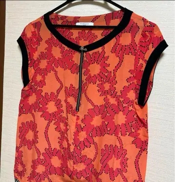 마렐라 실크 선명한 올 패턴 원피스 LL