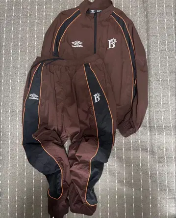 Bott x BEAMS x umbro 나일론 셋업