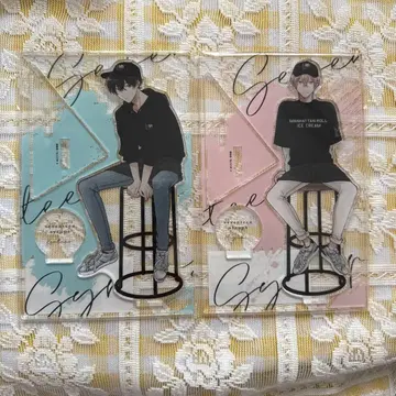 세부시로 아이스 콜라보 아크릴 스탠드