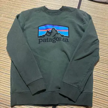 patagonia 올리브 맨투맨