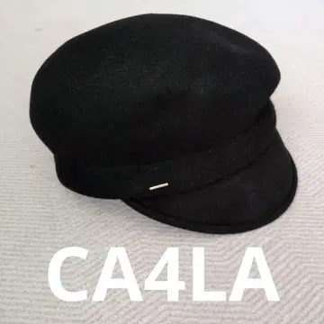 CA4LA 블랙 헌팅 캡