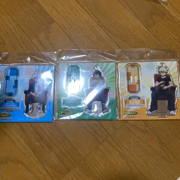 히로아카 월드 히어로즈 미션 아크릴 스탠드 스티커 세트