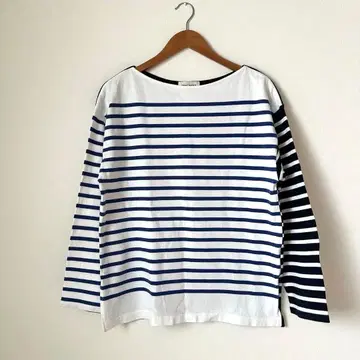 INSCRIRE 바스크 보더 T셔츠