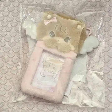 mikko 엔젤 시리즈 카드 케이스 라떼 트레이딩 카드 케이스 키링