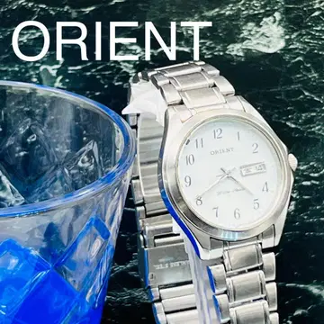 작동품 ORIENT 오리엔트 스위머 쿼츠 손목시계 데이데이트 A-14