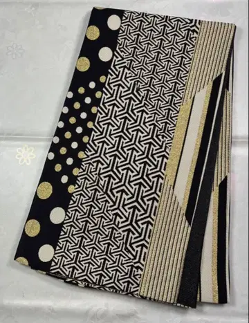 fr-009 순수 실크 후쿠로 오비 후리소데 성인식 새상품급