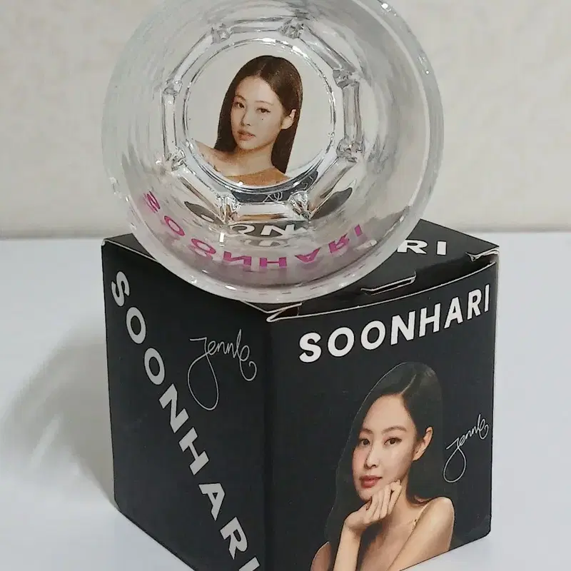 처음처럼 순하리 제니 수출용 포토잔 소주잔 소주컵