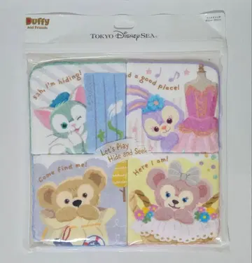 더피&프렌즈 숨바꼭질 Hide&seek 미니 타월 세트