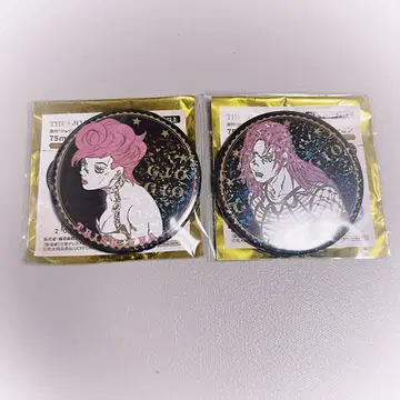 죠죠 죠죠월드 홀로그램 캔뱃지 디아볼로 트리쉬