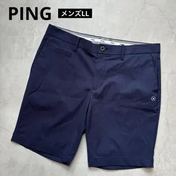 PING 핑 어패럴 스트레치 숏팬츠 하프 팬츠 로고 자수 LL