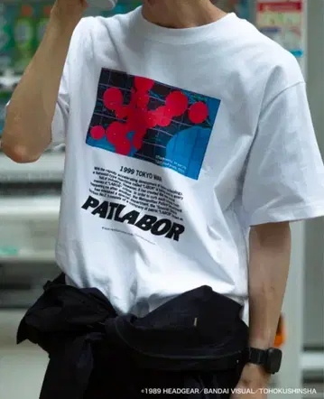 기동경찰 패트레이버 극장판 x FCW 리바이벌 상영 기념 반팔 T셔츠 M