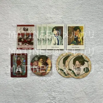 앙스타 굿즈 세트 하스미 케이토 / 애니카페 파샤츠 캔뱃지 복권