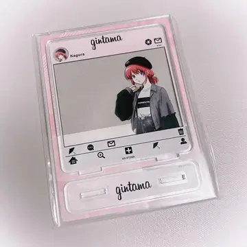 은혼 카구라 스이파라 사진풍 아크릴 스탠드 신품 미개봉