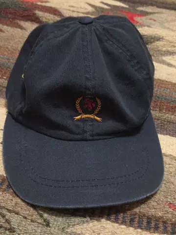 90s 00s TOMMY HILFIGER 가죽 벨트 코튼 BB 캡