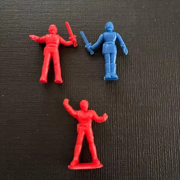 카 레인저 플라스틱 인형