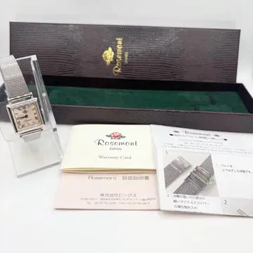 미사용 보관품 Rosemont 여성용 손목시계 배터리 교체 완료 빈티지