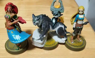 amiibo 3체 세트 울프 링크 젤다 울보자
