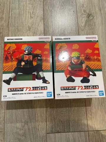 NARUTO 카카시와 나루토 2체 세트 피규어