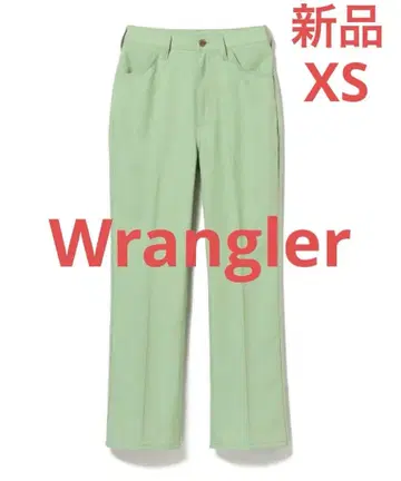 새상품 Wrangler 랭글러 런처 팬츠 민트 그린 XS
